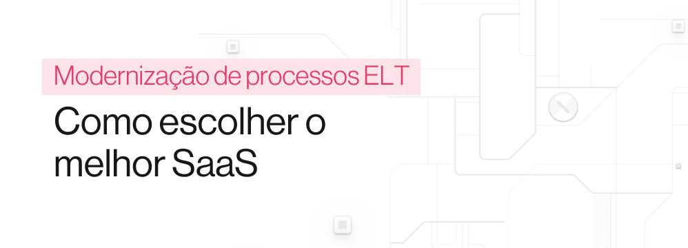 Comparação entre ETL legado e solução moderna de ingestão de dados com critérios de avaliação