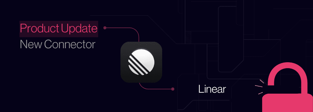 Logo do Linear com seta para data warehouse representando sincronização de dados de projetos