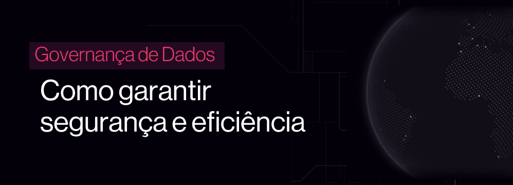 Diagrama de governança de dados com camadas de acesso, qualidade e políticas organizacionais