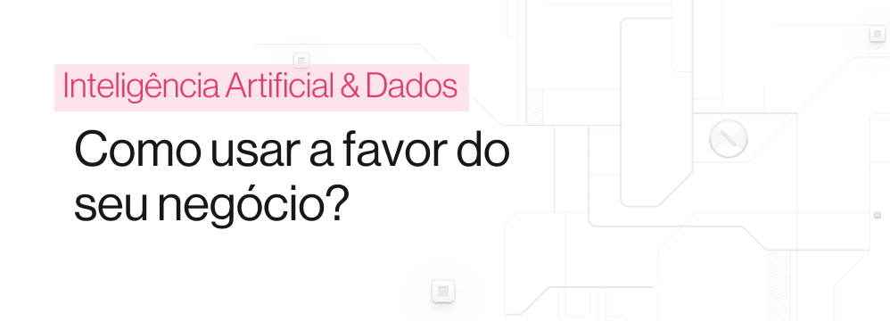 Representação visual de rede neural artificial processando dados para geração de insights