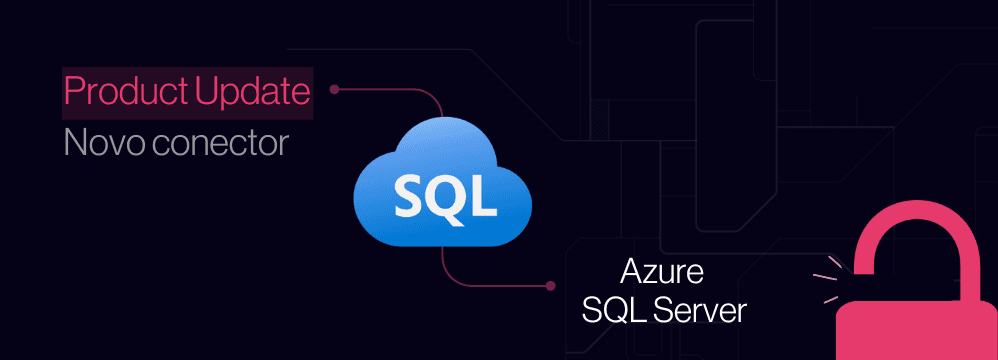 Logo do Azure SQL Server como destino de dados na plataforma Erathos