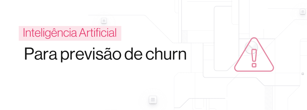 Gráfico de previsão de churn com modelo de machine learning e score de risco por cliente